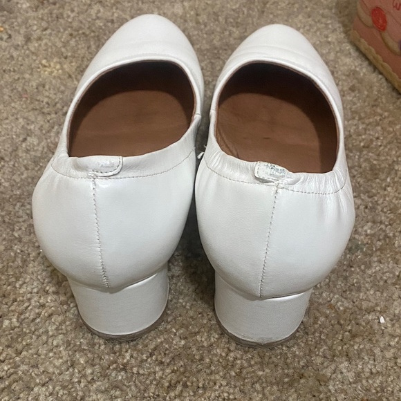 NOT FOR SALE Jeffrey Campbell White Block Heel Shoes - Picture 4 of 4